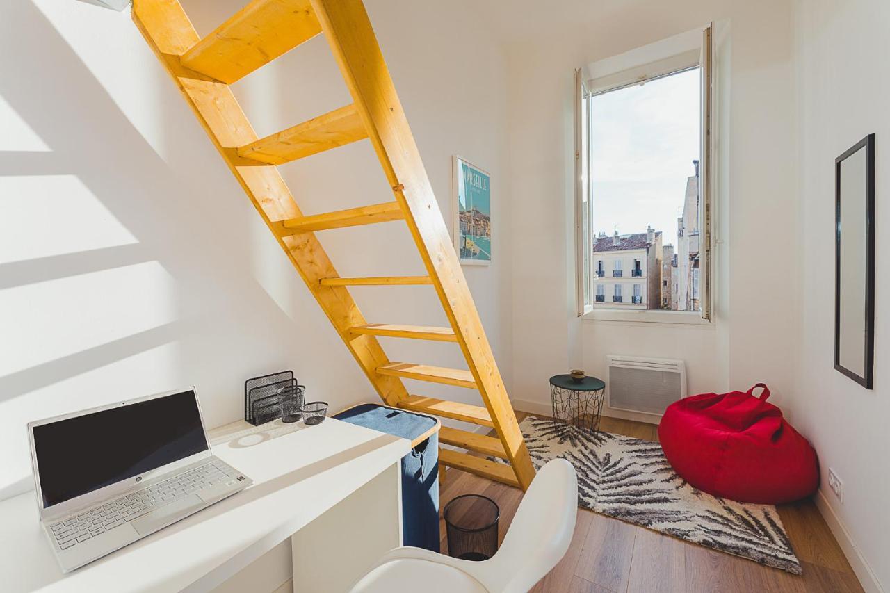 Magnifique T5 rénové hypercentre 4 à 8 personnes Apartamento Marselha Exterior foto