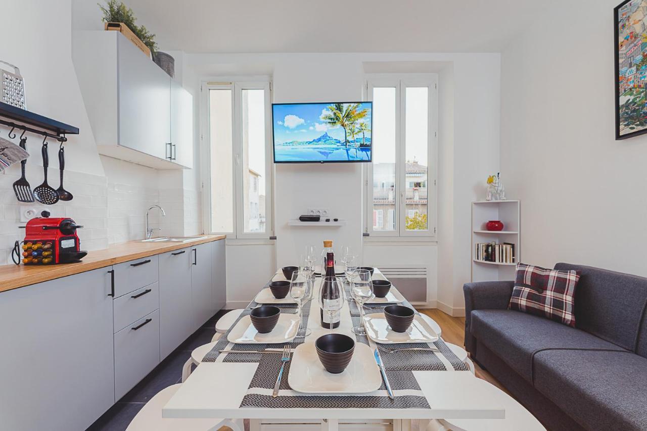 Magnifique T5 rénové hypercentre 4 à 8 personnes Apartamento Marselha Exterior foto